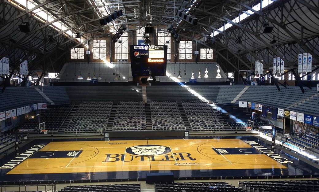 Hinkel Butler interior basketball court