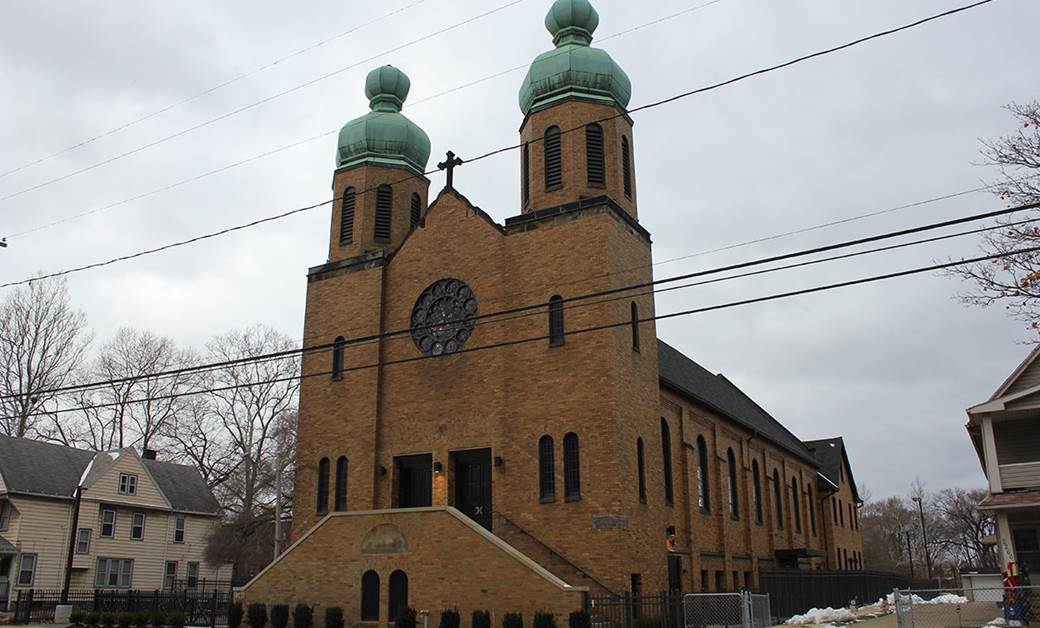 Olympic building exterior