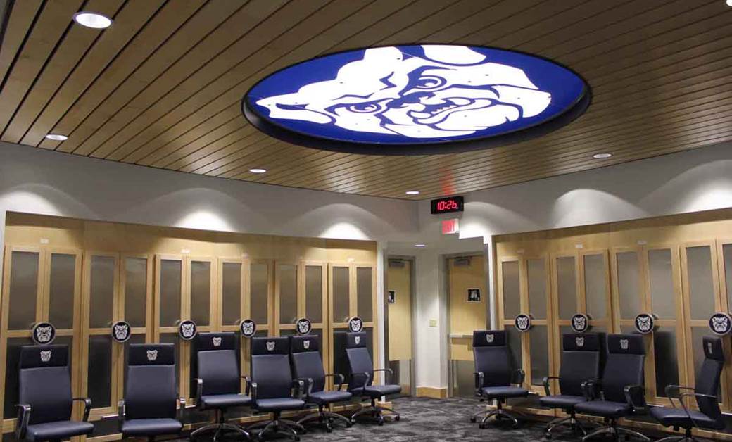 Butler-Hinkle Fieldhouse interior